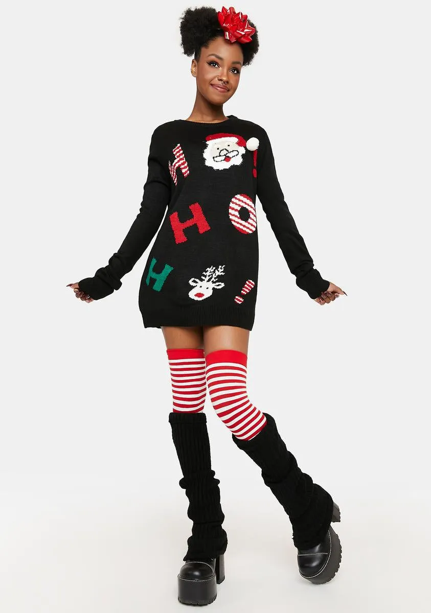 Guide My Sleigh Holiday Sweater sold by Dolls Kill product image thumbnail 3