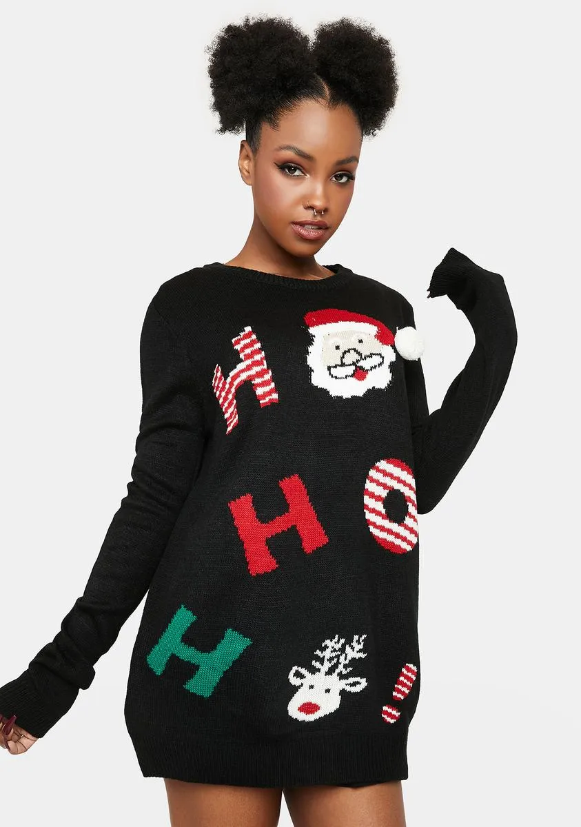 Guide My Sleigh Holiday Sweater sold by Dolls Kill product image thumbnail 2
