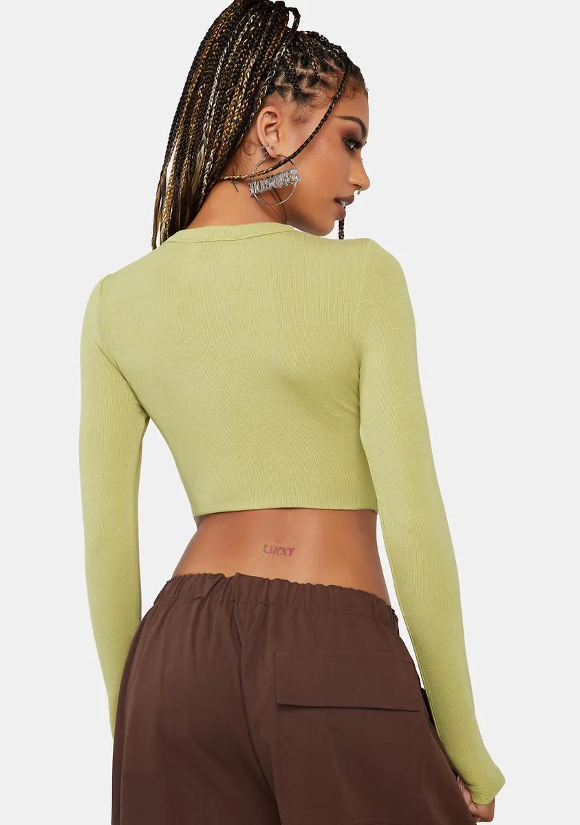 Slime Worth The Wait Knit Top sold by Dolls Kill product image thumbnail 4