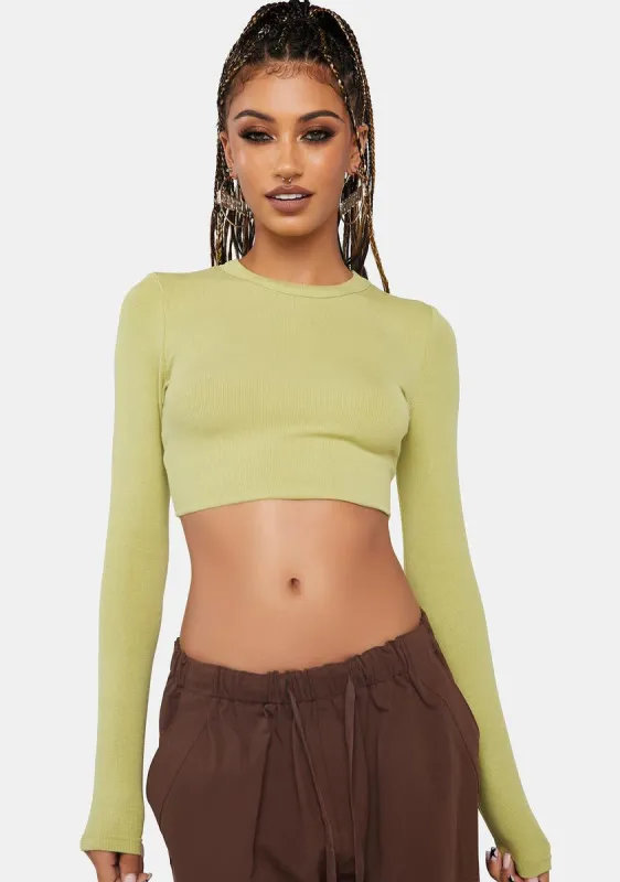 Slime Worth The Wait Knit Top made by Dolls Kill