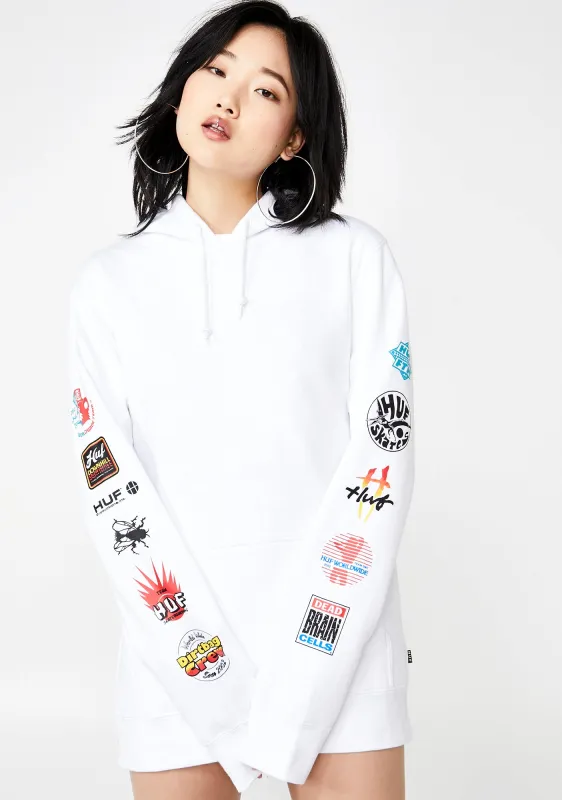 Sticker Wars Graphic Hoodie made by HUF