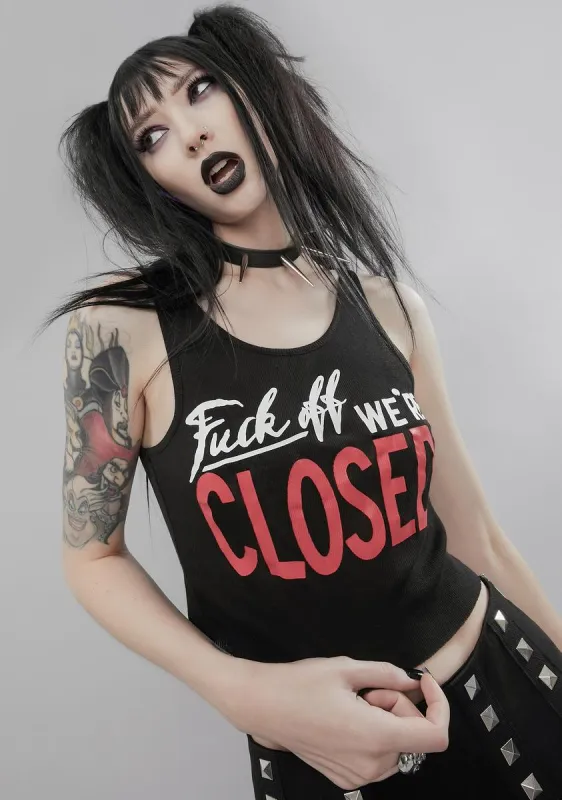 Vs The World Graphic Crop Tank made by Dolls Kill
