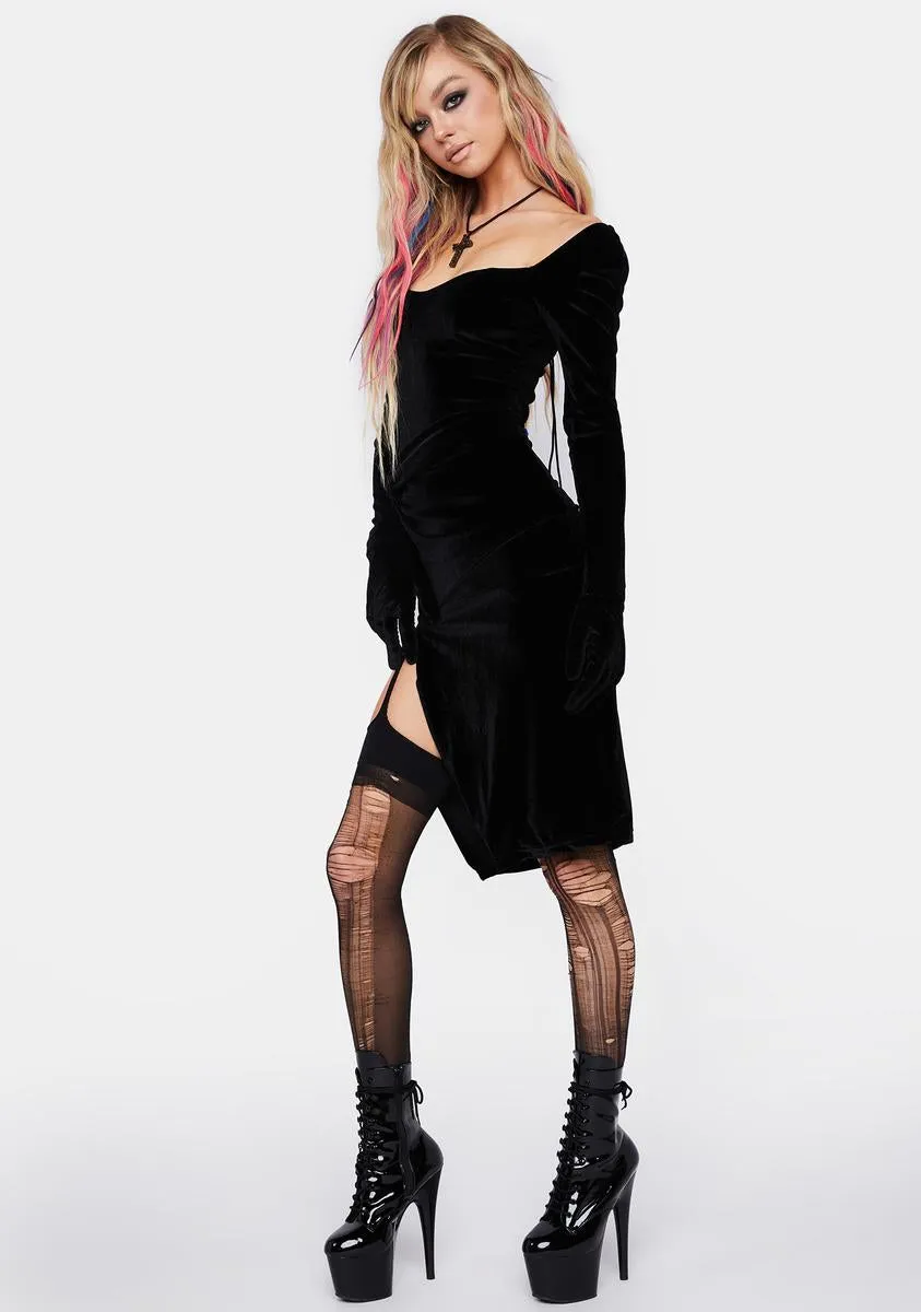 Smooth Moves Midi Dress sold by Dolls Kill product image thumbnail 3