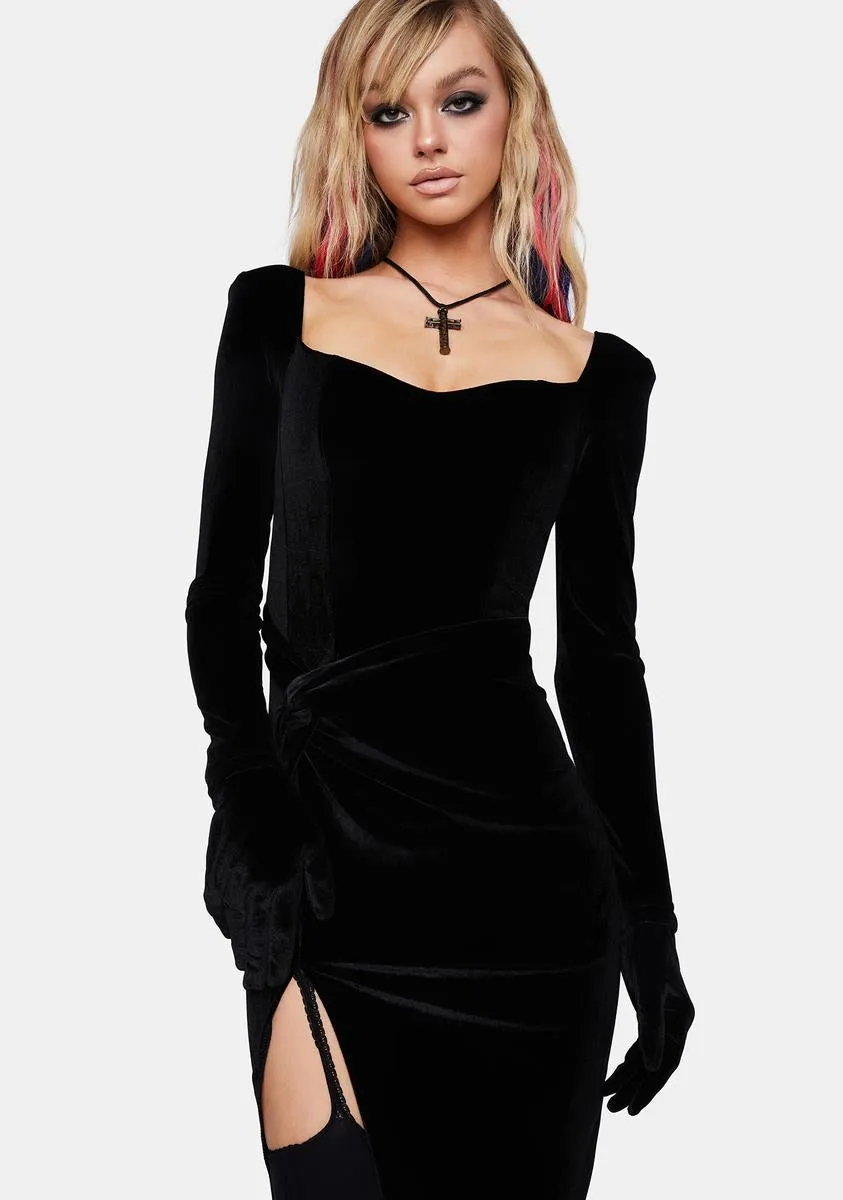 Smooth Moves Midi Dress sold by Dolls Kill