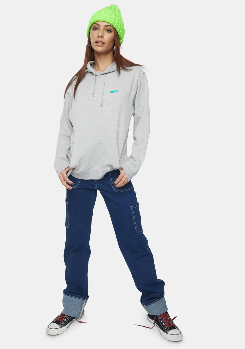 Chromed Out Boxed Fit Pullover Hoodie sold by Dolls Kill product image thumbnail 3
