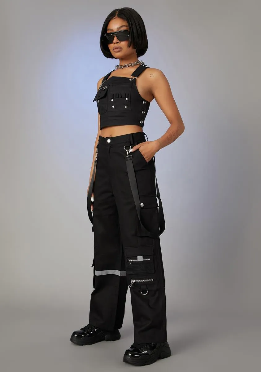 Piece Of Werk Utility Pants sold by Dolls Kill product image thumbnail 3