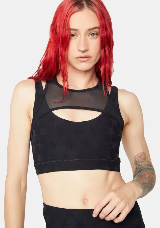 Counting Constellations Sports Bra sold by Dolls Kill