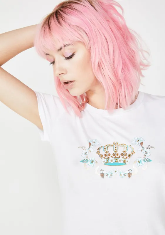 Crowned Jewel Graphic Tee made by Dolls Kill