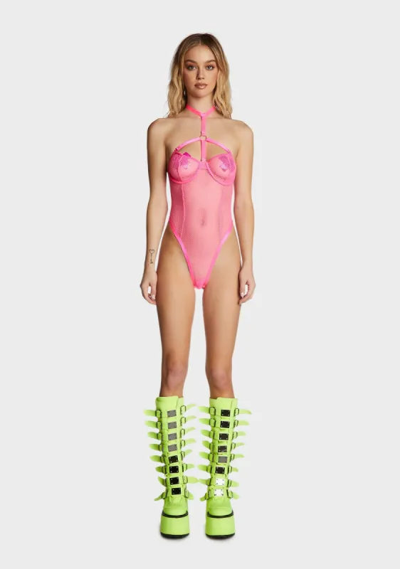 All Night Fishnet Bodysuit sold by Dolls Kill