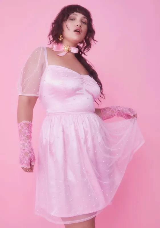 Lil Princess Lockdown Babydoll Dress sold by Dolls Kill