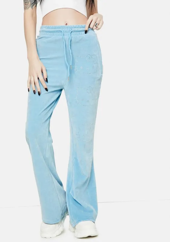 Hello Kitty Velour Joggers sold by Dolls Kill