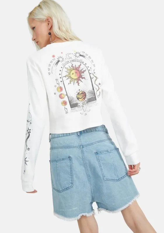 Inner Empathy Waffle Knit Tee sold by Dolls Kill