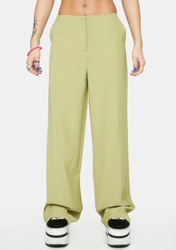 Amadi Wide Leg Trousers sold by Dolls Kill