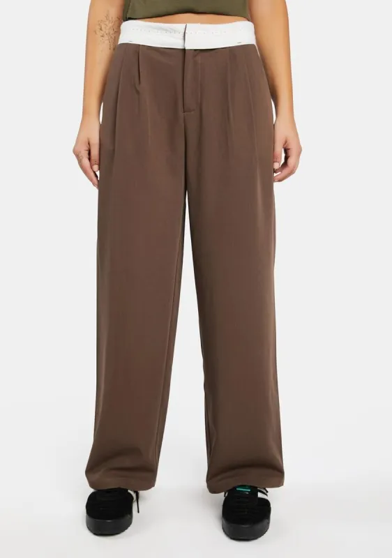 Leo Low-Rise Trousers sold by Dolls Kill