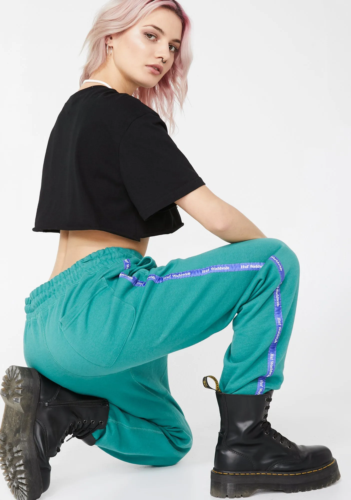 Midtown Fleece Pants sold by Dolls Kill product image thumbnail 4