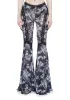 Afflicted Angel Mesh Flare Pants sold by Dolls Kill