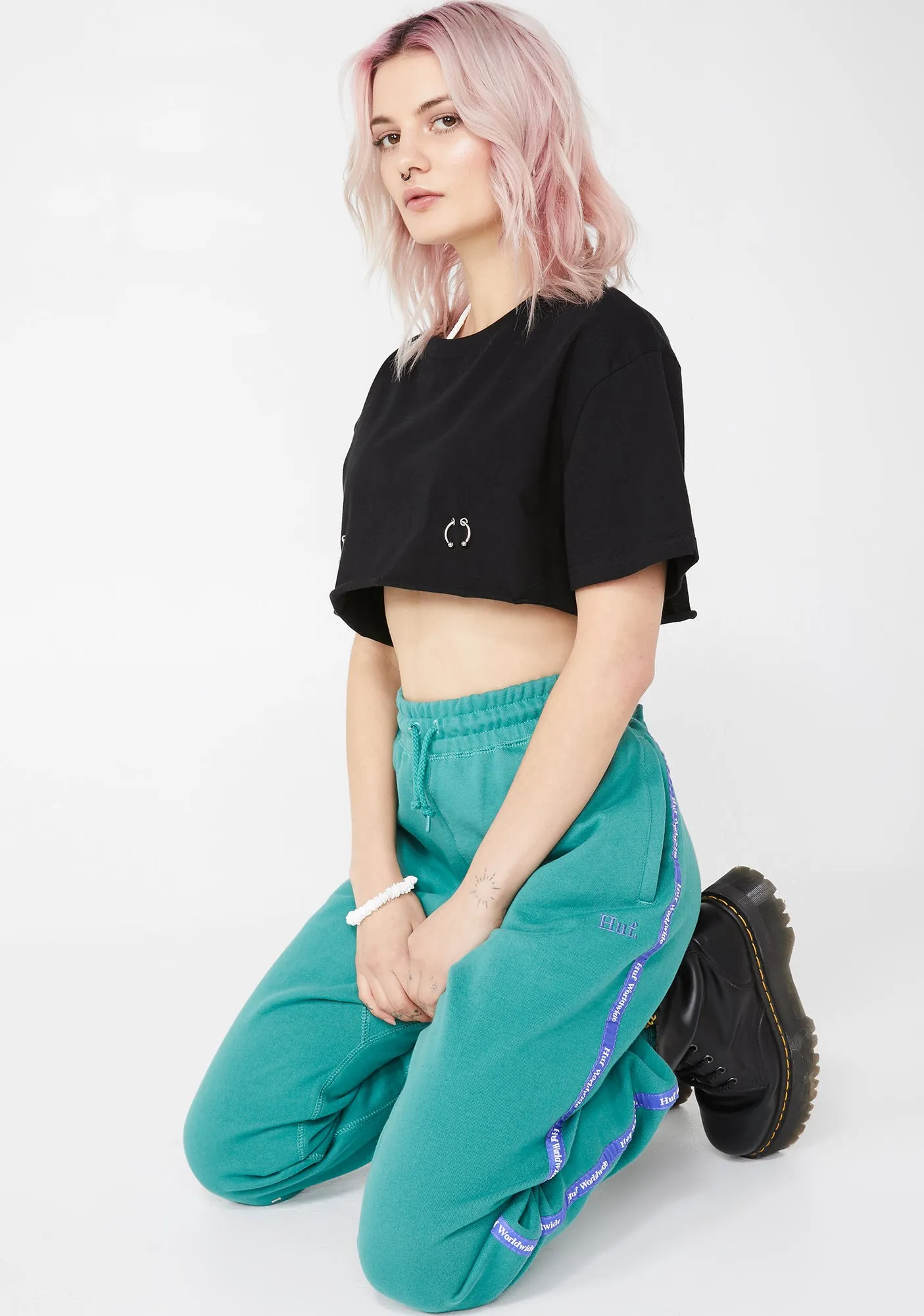 Midtown Fleece Pants sold by Dolls Kill product image thumbnail 2