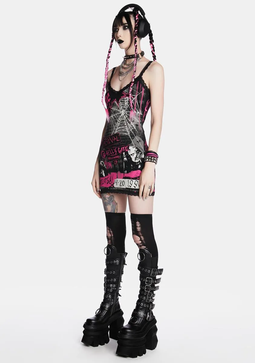 I'm The One Graphic Mini Dress sold by Dolls Kill product image thumbnail 2