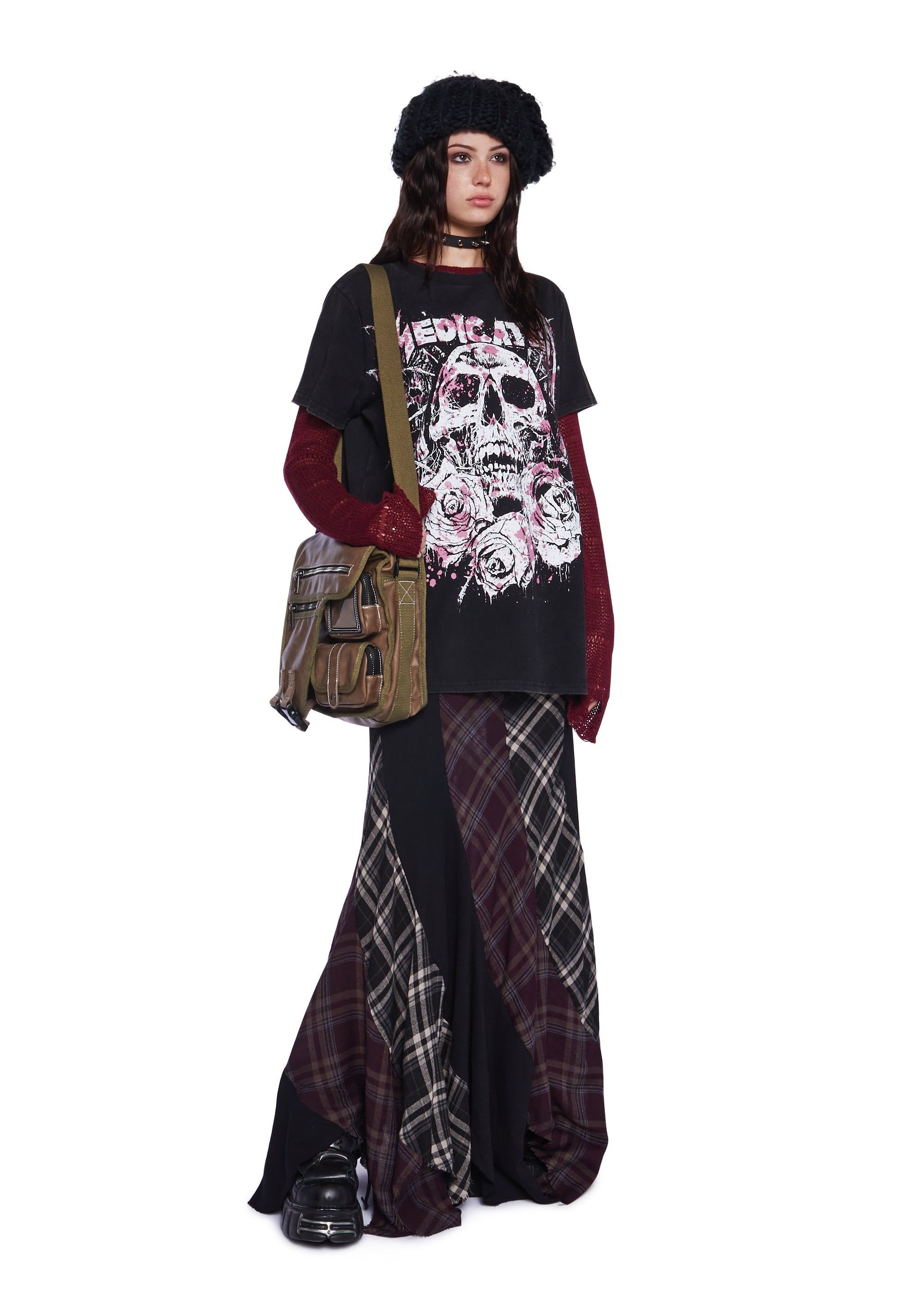 Grim Delight Oversized Tee sold by Dolls Kill product image thumbnail 2