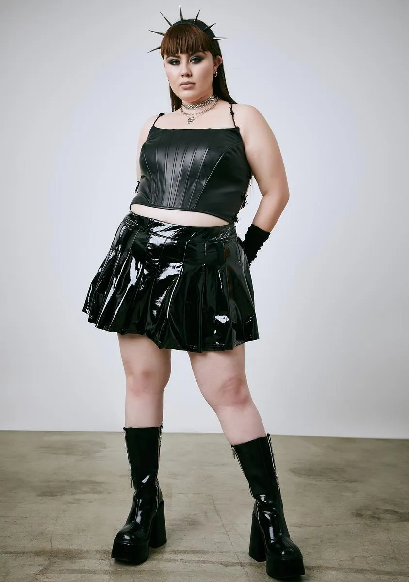 She's Piercing Through Corset Top sold by Dolls Kill product image thumbnail 3