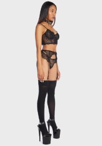 Arabella Shimmer Suspenders sold by Dolls Kill