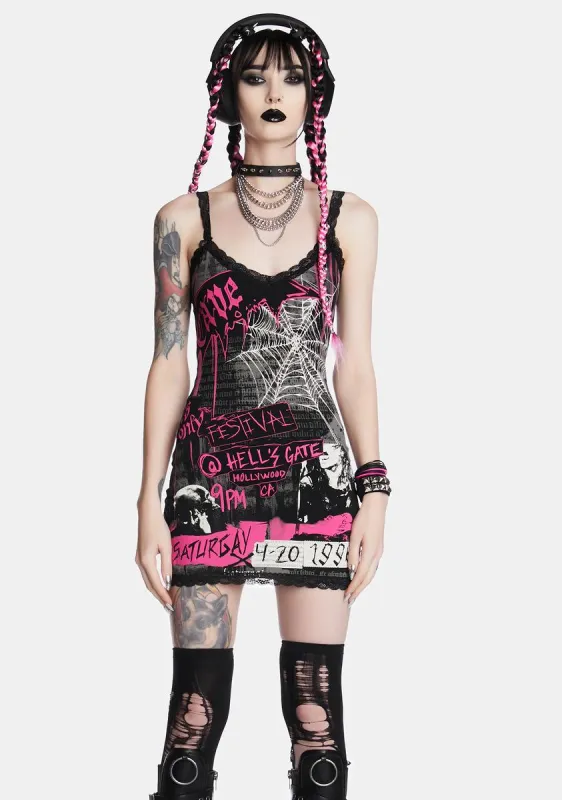 I'm The One Graphic Mini Dress sold by Dolls Kill