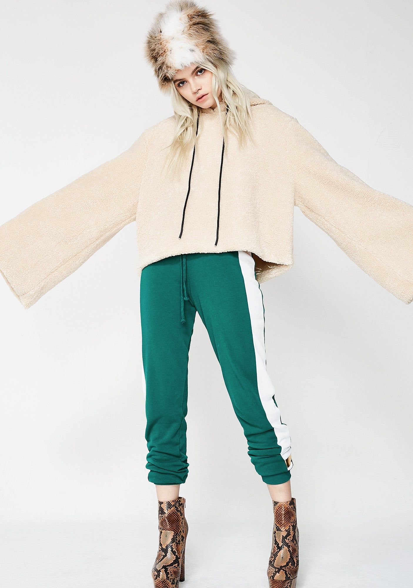 Get Fuzzy Hoodie sold by Dolls Kill product image thumbnail 5