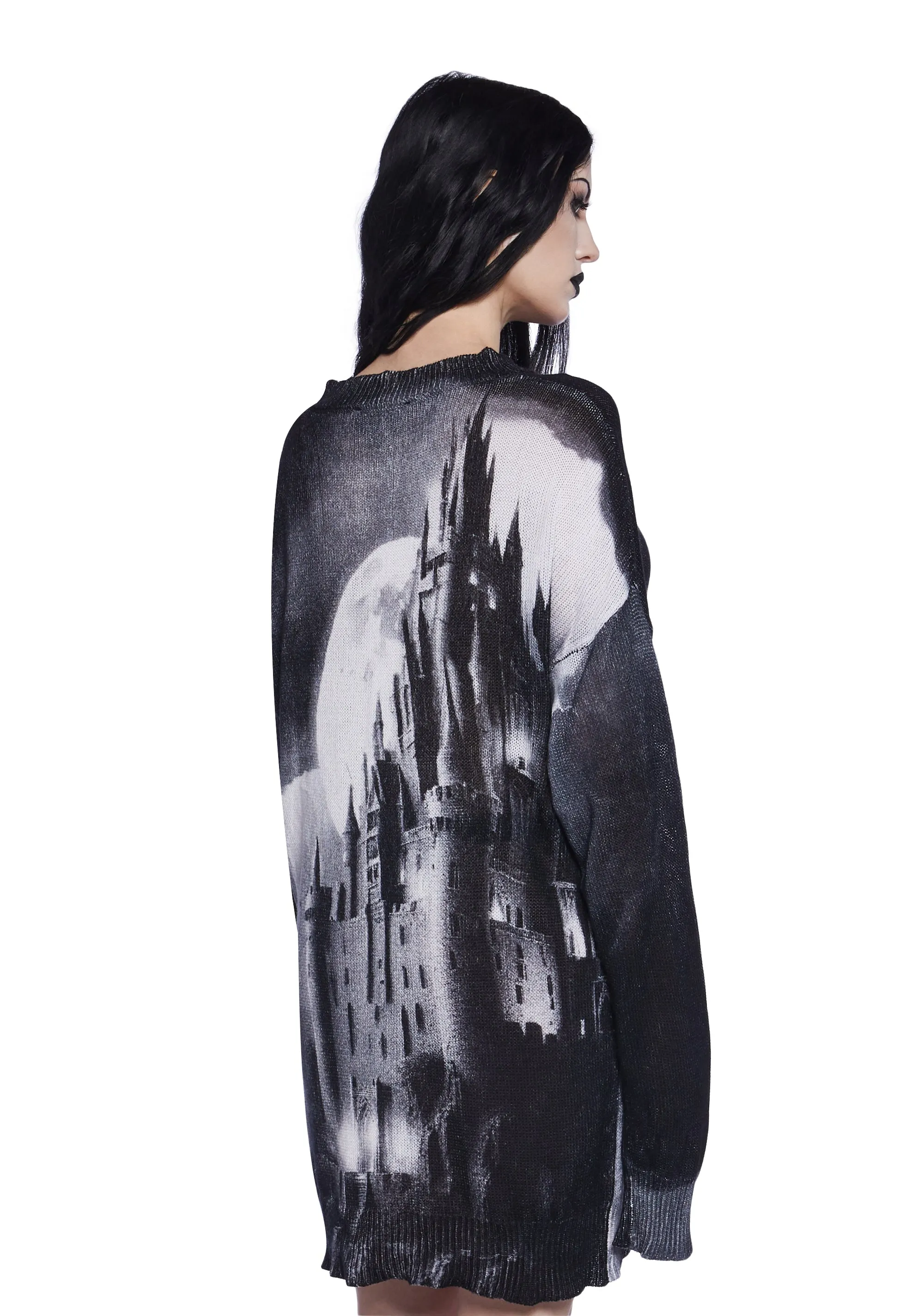 Frightful Fantasy Knit Sweater sold by Dolls Kill product image thumbnail 4