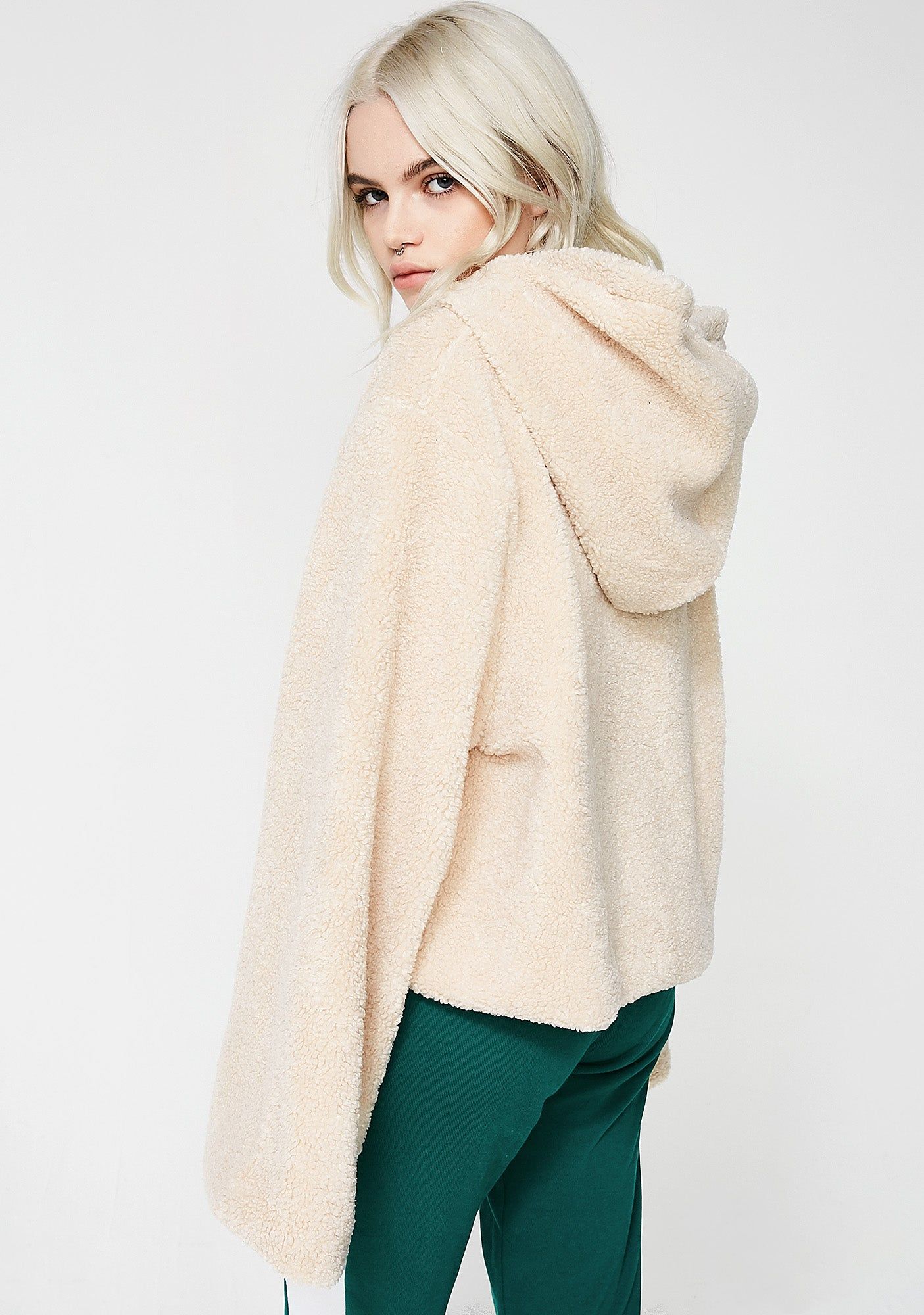 Get Fuzzy Hoodie sold by Dolls Kill product image thumbnail 4