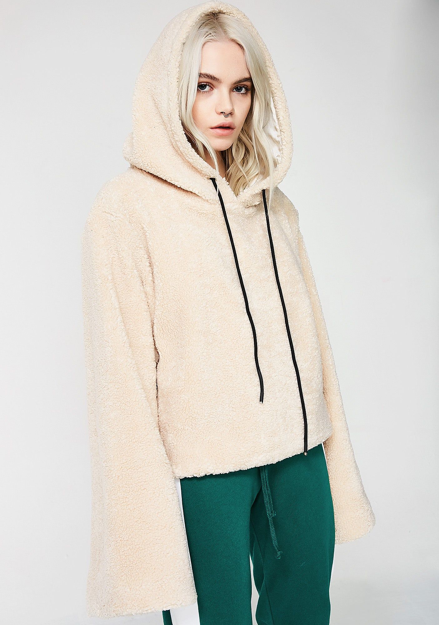 Get Fuzzy Hoodie sold by Dolls Kill