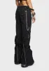 Pinstripe Super D-Ring Pants sold by Dolls Kill