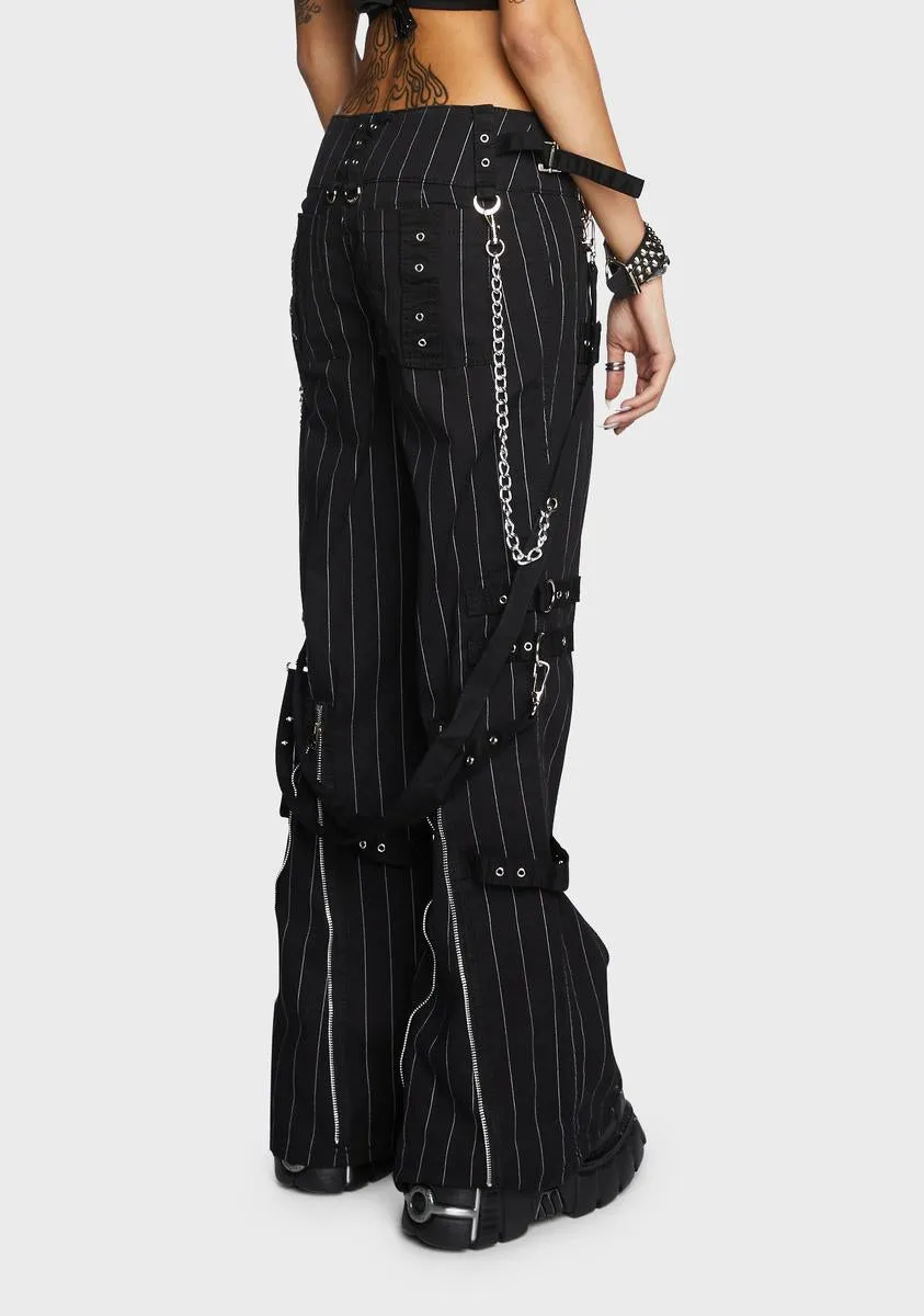 Pinstripe Super D-Ring Pants | Parallel