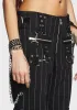 Pinstripe Super D-Ring Pants sold by Dolls Kill