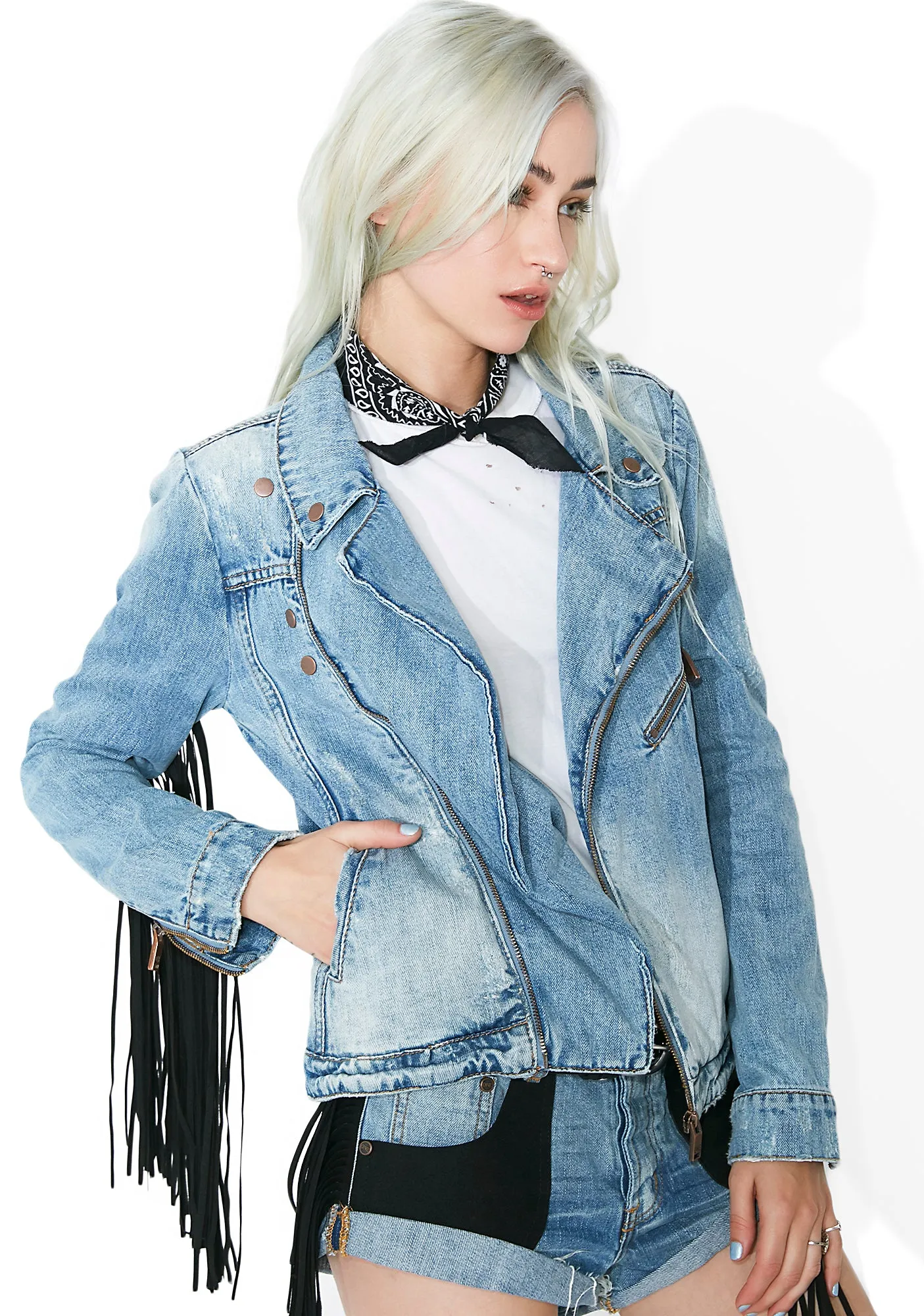 Viper Jacket sold by Dolls Kill product image thumbnail 2