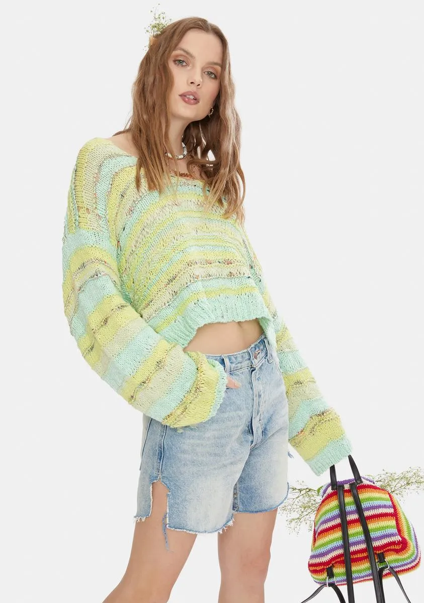 Sugared Mint Lake Life Pullover sold by Dolls Kill product image thumbnail 2
