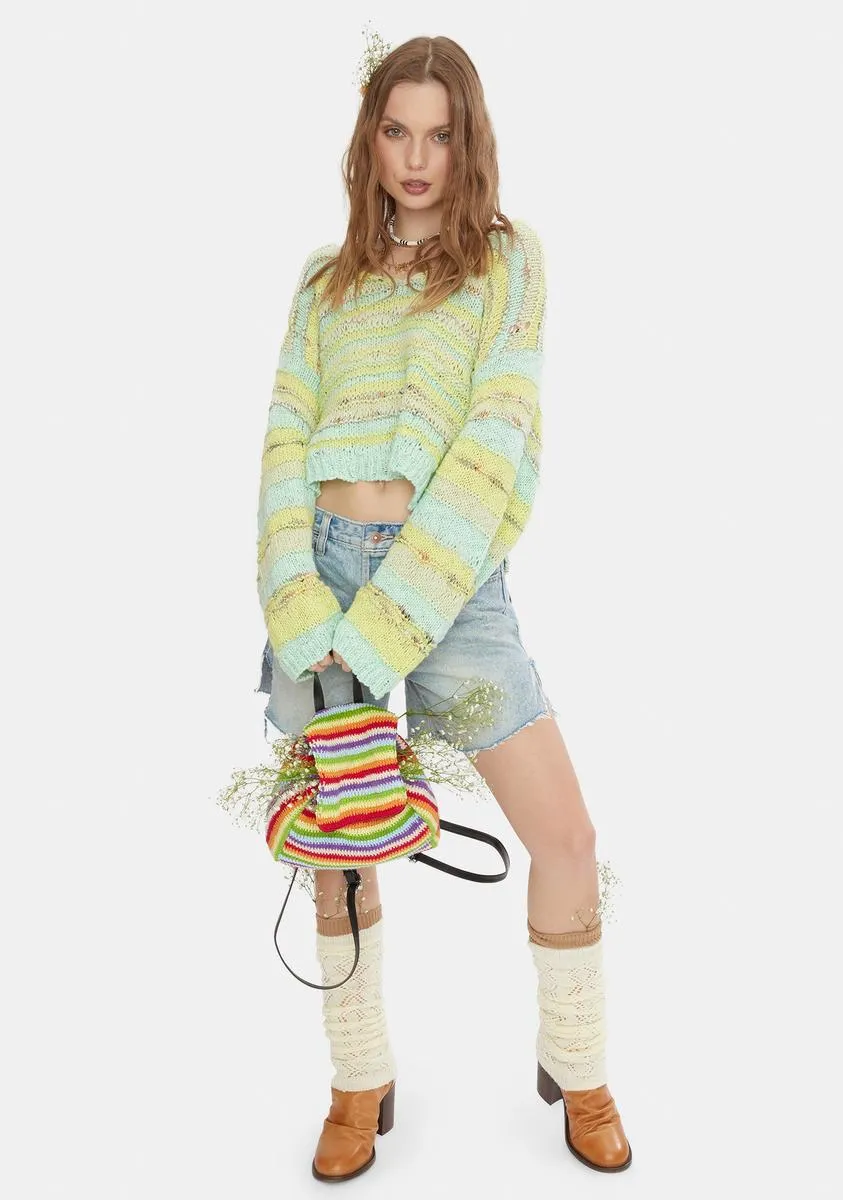 Sugared Mint Lake Life Pullover sold by Dolls Kill product image thumbnail 3