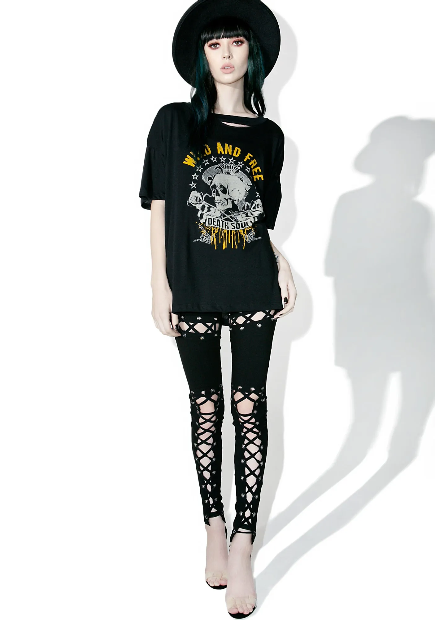 Live Ya Life Distressed Tee sold by Dolls Kill product image thumbnail 5