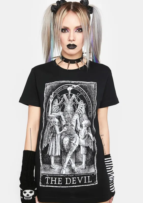 The Devil T-Shirt sold by Dolls Kill