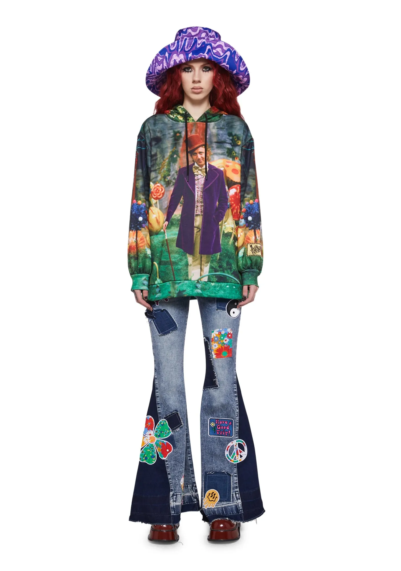 Pure Imagination Oversized Hoodie sold by Dolls Kill product image thumbnail 5