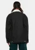Oversized High Pile Fleece Trucker Jacket sold by Dolls Kill