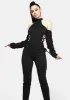 Ready For This Lace Up Jumpsuit sold by Dolls Kill