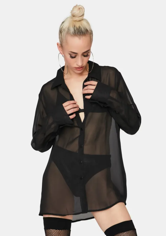 Counting Sheep Sheer Nightie sold by Dolls Kill