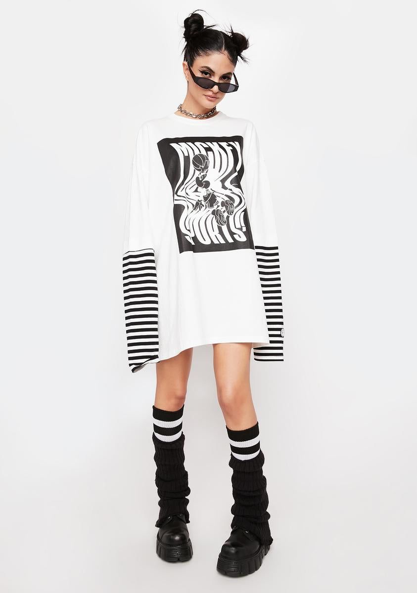 Disney Collection Mickey Fake Long Layered Tee sold by Dolls Kill product image thumbnail 3