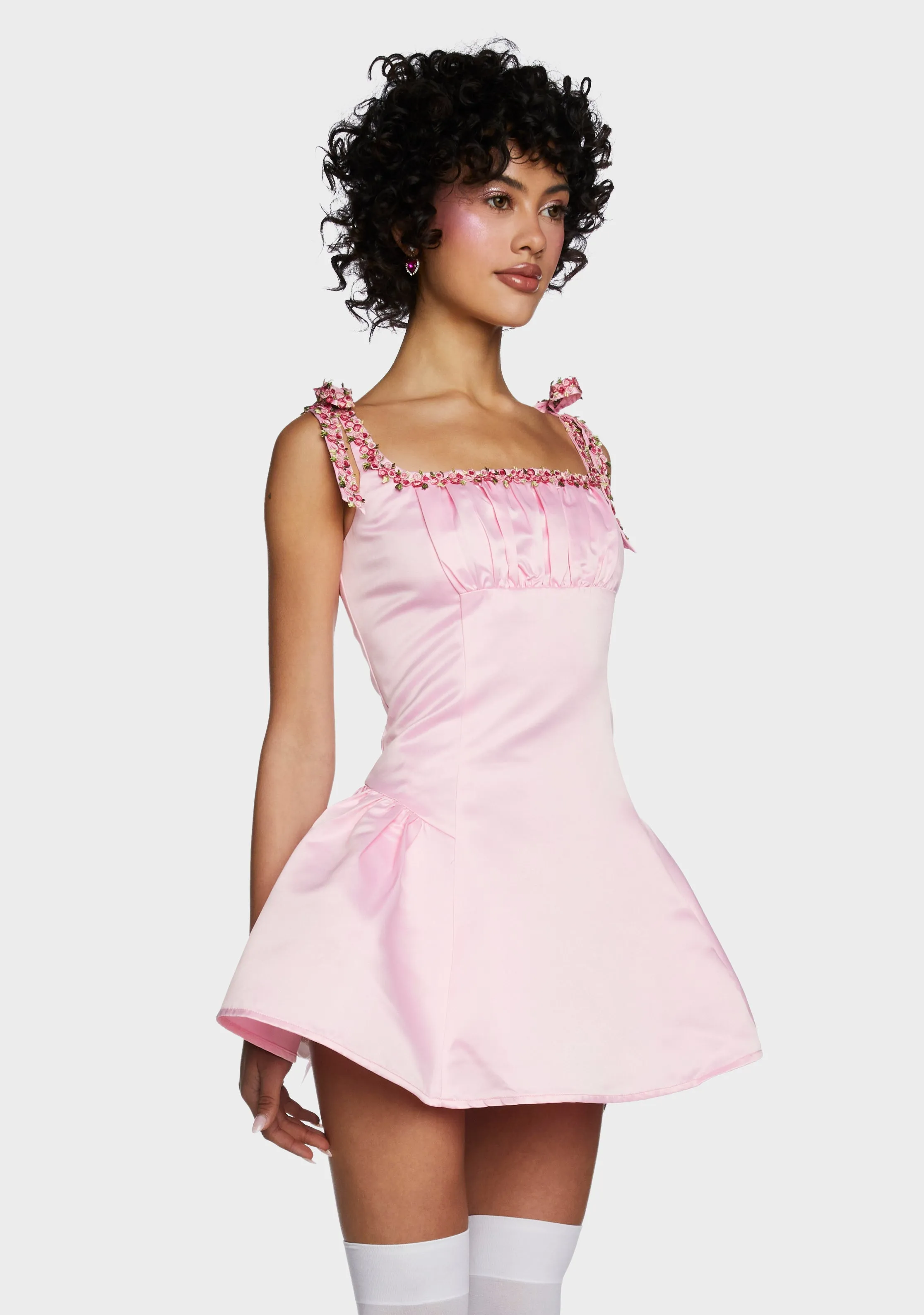 Mayfair Residence Mini Dress - Pink sold by Dolls Kill product image thumbnail 4
