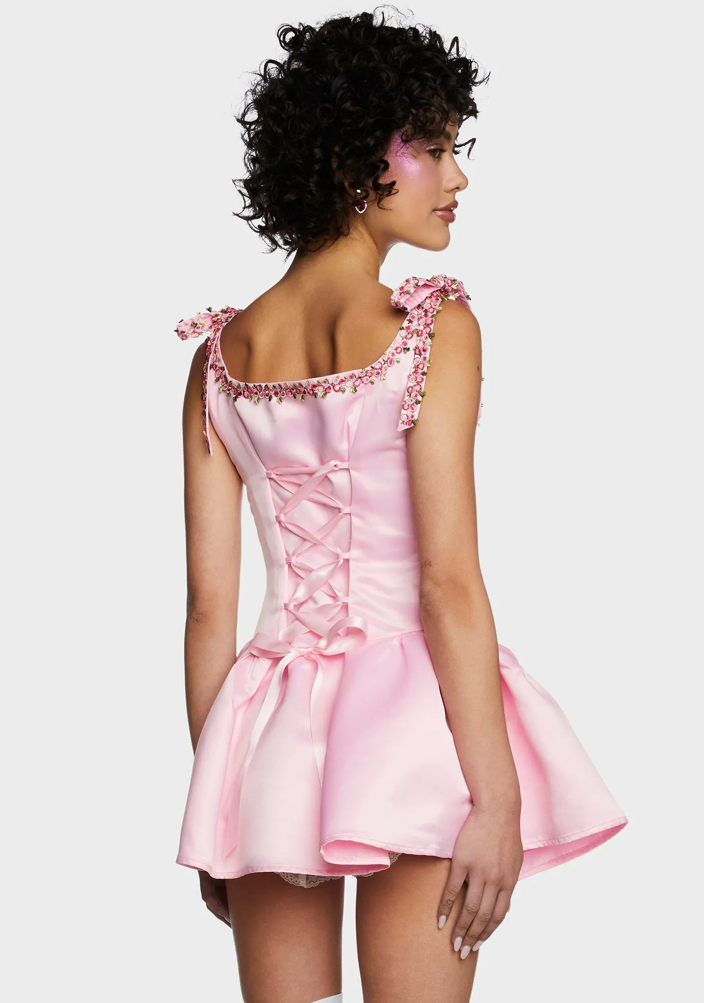 Mayfair Residence Mini Dress - Pink sold by Dolls Kill product image thumbnail 5