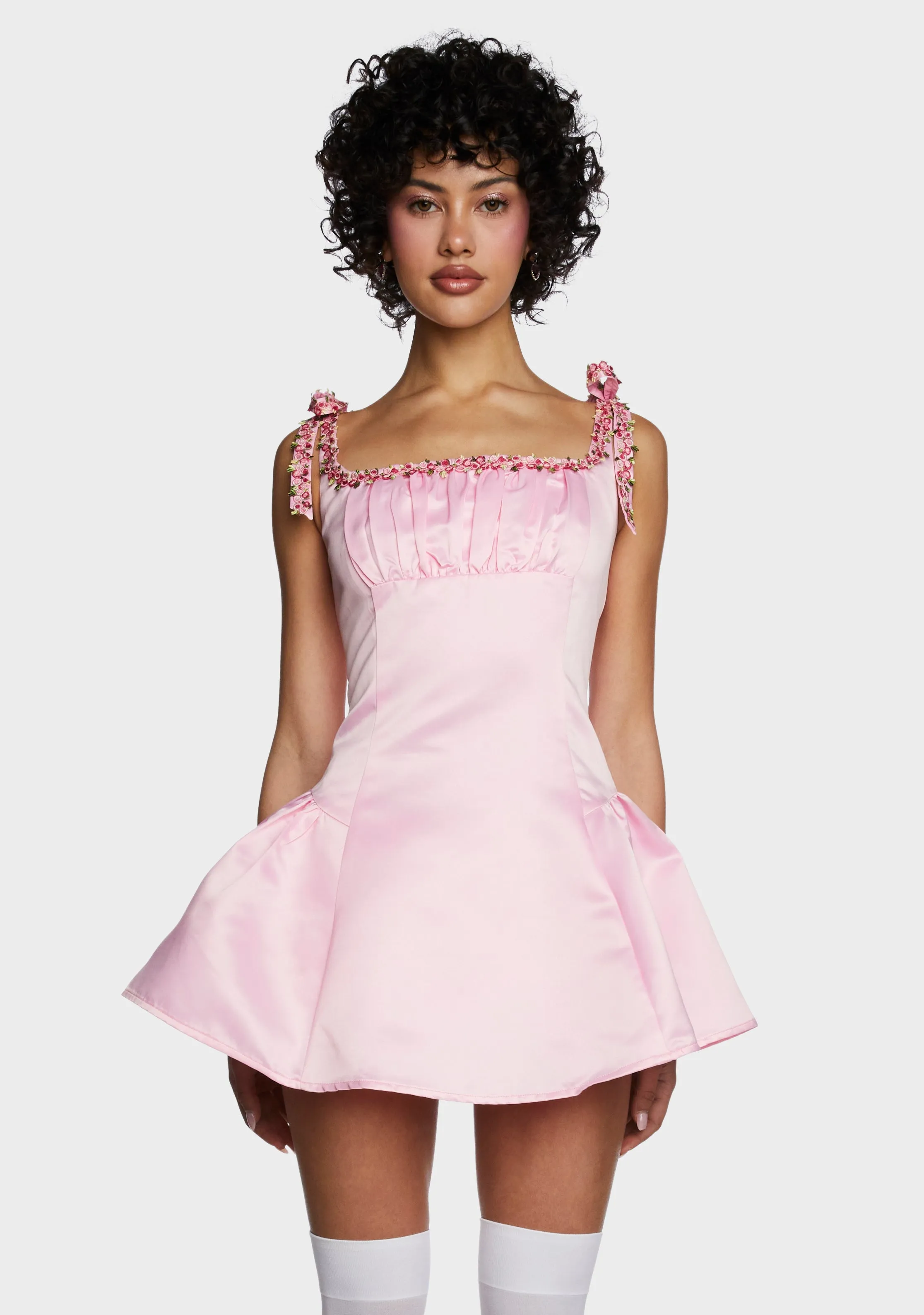 Mayfair Residence Mini Dress - Pink sold by Dolls Kill