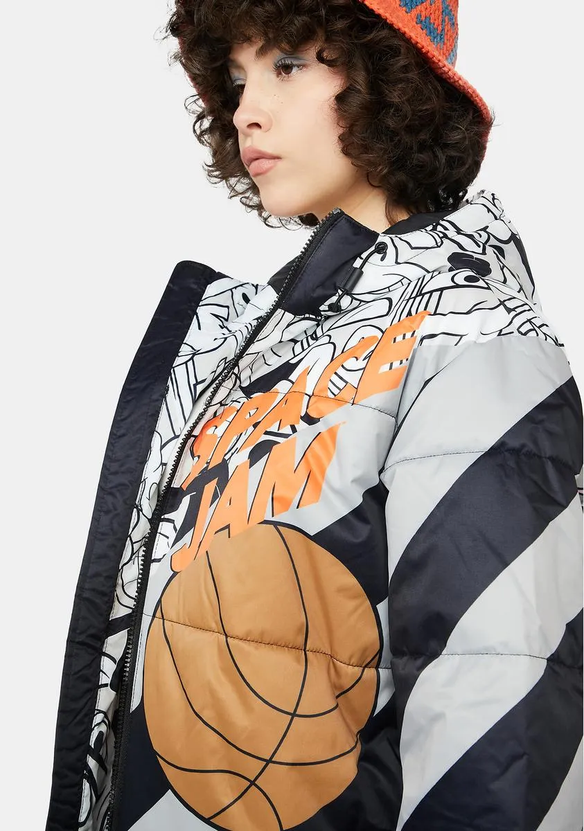 X Space Jam Puffer Jacket sold by Dolls Kill product image thumbnail 4