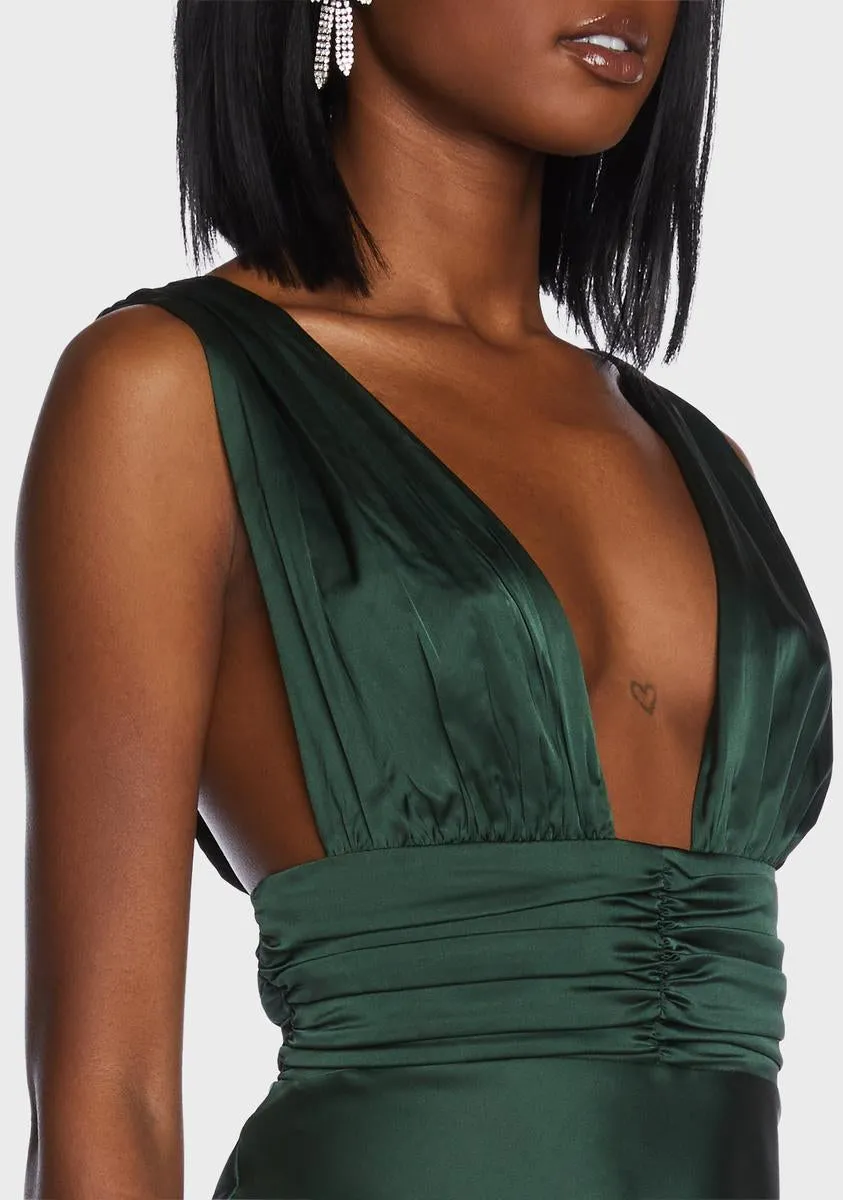 Emerald Tonight's A Celebration Mini Dress sold by Dolls Kill product image thumbnail 2
