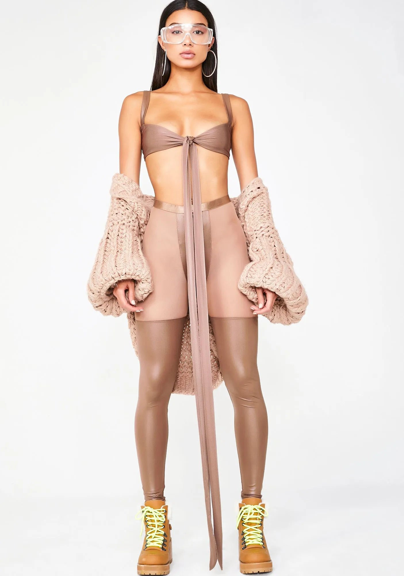 Go Off Wrap Top sold by Dolls Kill product image thumbnail 5