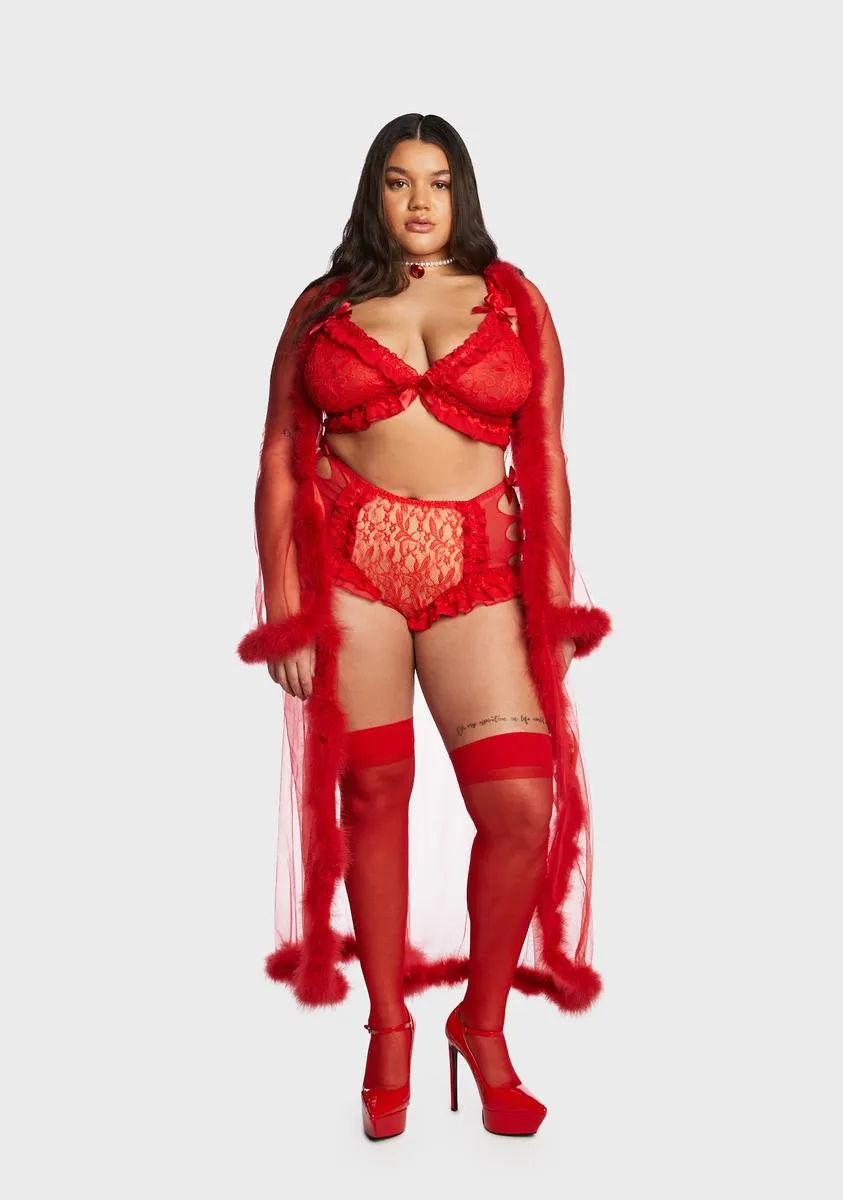 Plus Ruby Everybody Needs Somebody Lace Panties sold by Dolls Kill product image thumbnail 3